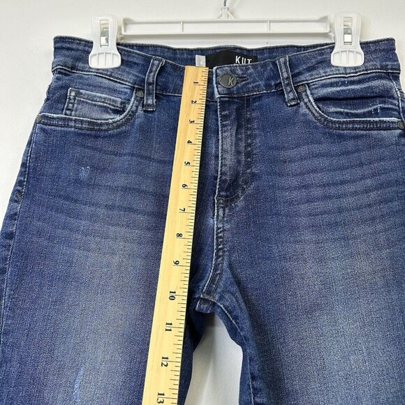 Kut From The Kloth Donna High Rise Ankle Skinny Jeans Womens Size 6 - Picture 9 of 10